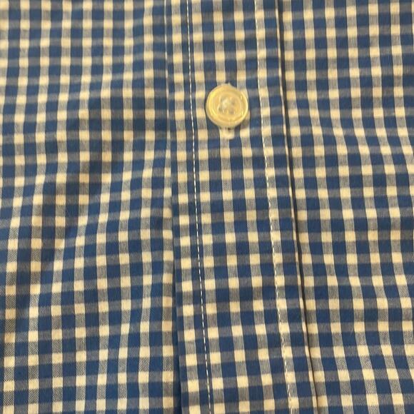 Croft & Barrow Blue Plaid Button-Up Shirt - Size XL - Picture 3 of 7